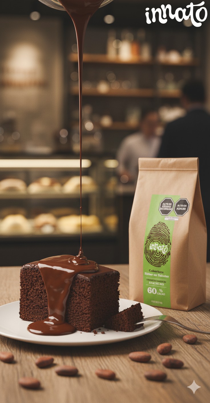 Postre con cobertura Innato Ayacucho 60%