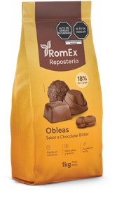 obleas bitter romex 1kg 18%