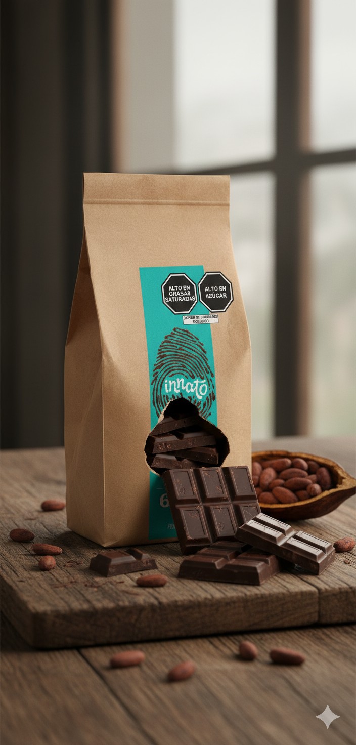 Postre con cobertura Innato Tarapoto 60%